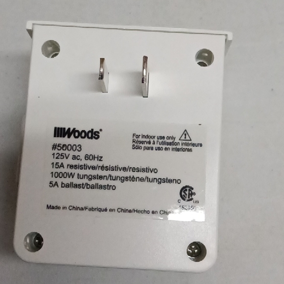 Woods vacation timer, # 50003 7 Days - Picture 4 of 4